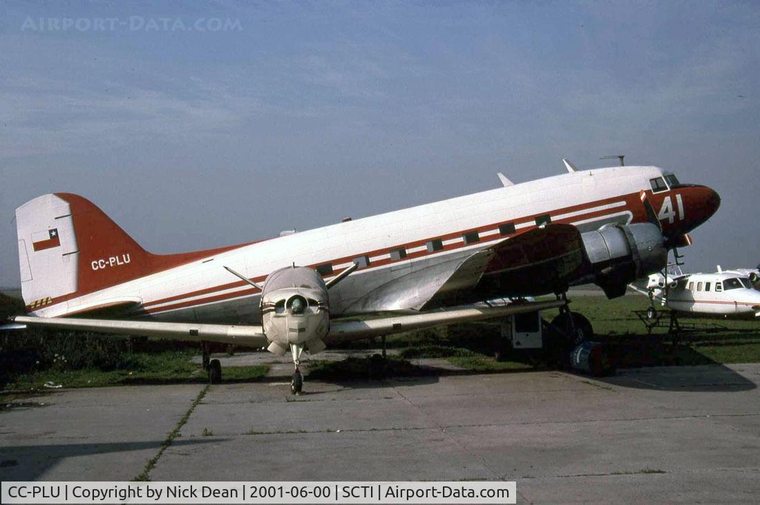 CC-PLU, 1943 Douglas C-47B Skytrain C/N 15349/26794, SCTI