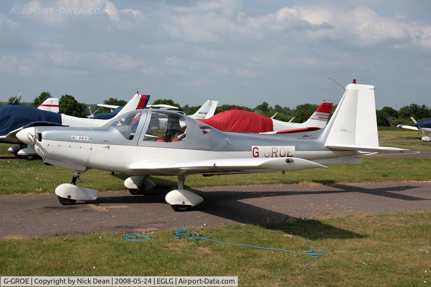 G-GROE, 1989 Grob G-115 C/N 8054, EGLG