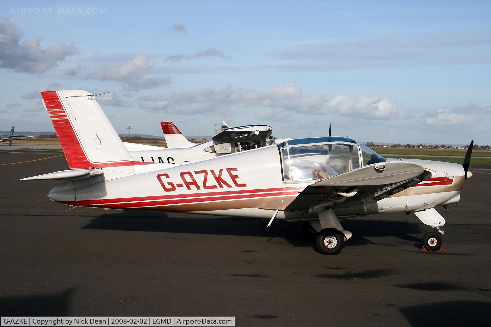 G-AZKE, 1972 Socata MS-880B Rallye Club C/N 1950, EGMD
