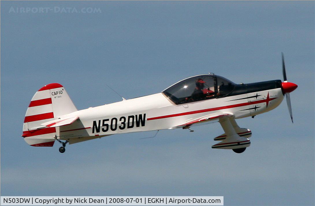 N503DW, Mudry CAP-10B C/N 202, EGKH