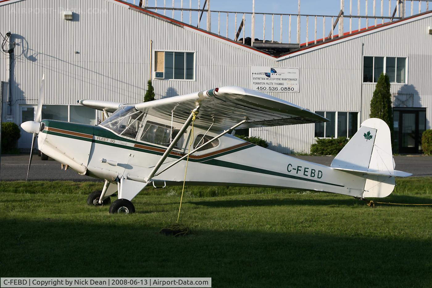 C-FEBD, 1947 Fleet 80 Canuck C/N 148, St. Mathieu du Boloeil