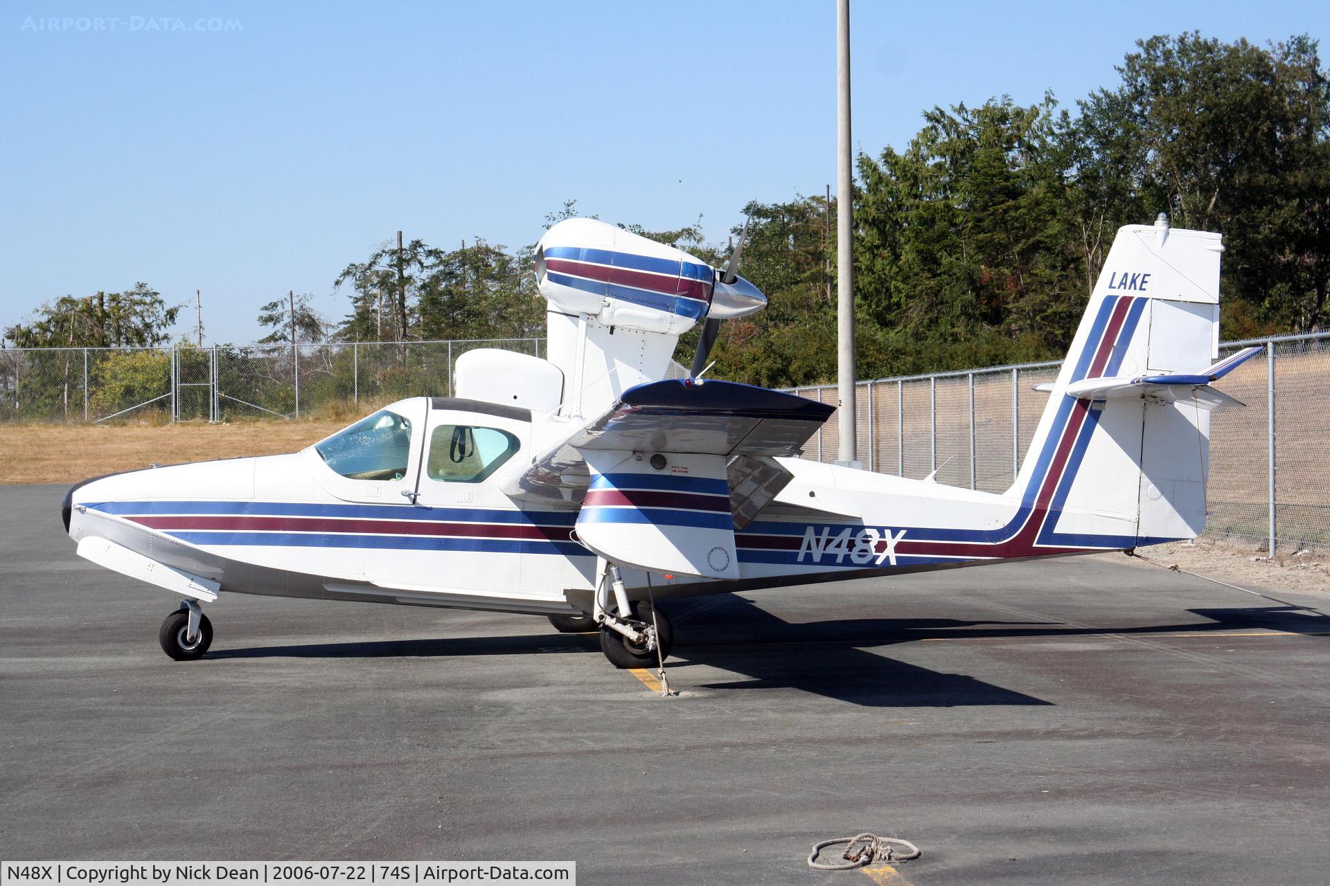 N48X, 1973 Lake LA-4-200 Buccaneer C/N 560, 74S