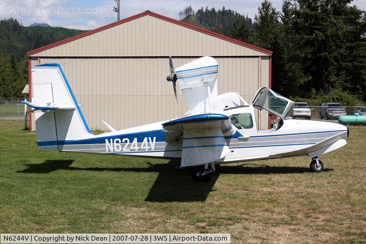 N6244V, 1977 Consolidated Aeronautics Inc. LAKE LA-4-200 C/N 859, 3W5
