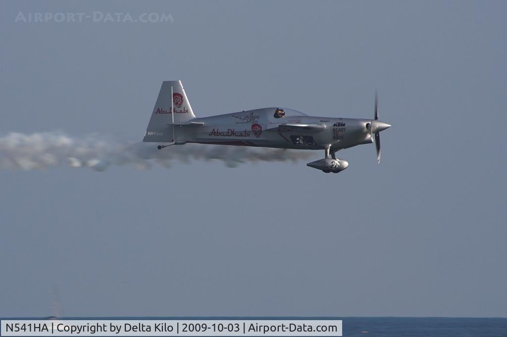 N541HA, 2008 Zivko Edge 540 C/N 0041A, Red Bull Air Race Barcelona-Hannes Arch
