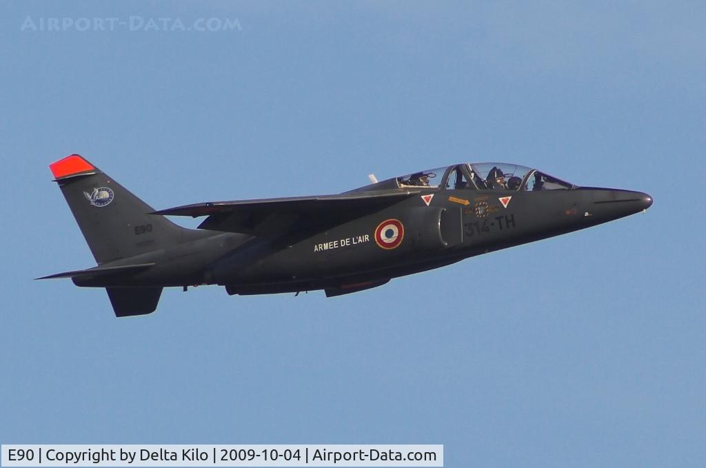 E90, Dassault-Dornier Alpha Jet E C/N E90, Red Bull Air Race Barcelona   France - Air Force Dassault-Dornier Alpha Jet E