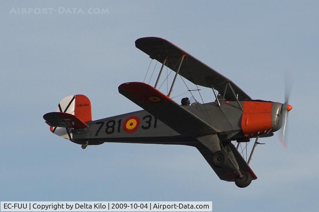 EC-FUU, CASA 1-131E Jungmann C/N 2167, Red Bull Air Race Barcelona- Fundació Parc Aeronàutic de Catalunya (FPAC) CASA 1-131E Jungmann