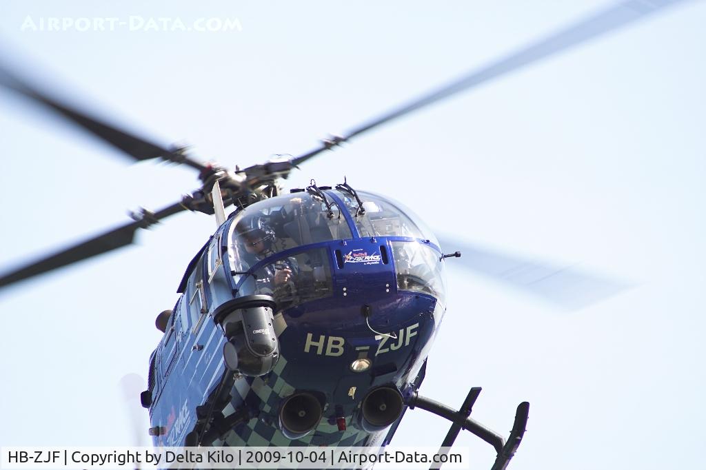 HB-ZJF, 1971 MBB Bo-105CBS-4 C/N S-13, Red Bull Air Race Barcelona