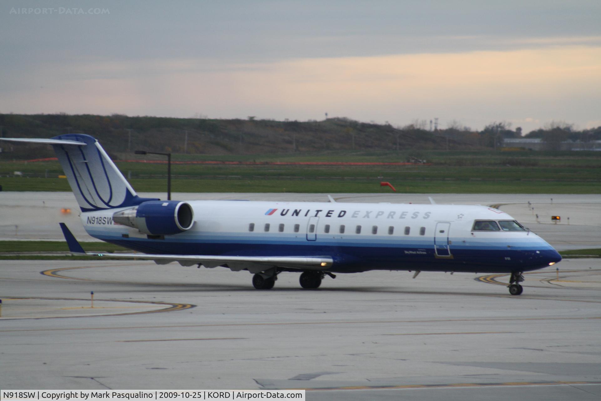 N918SW, 2002 Bombardier CRJ-200LR (CL-600-2B19) C/N 7645, CL-600-2B19