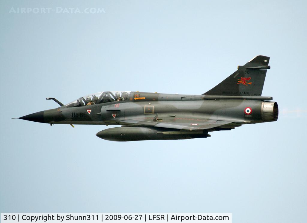 310, Dassault Mirage 2000N C/N 194, During LFSR Airshow 2009
