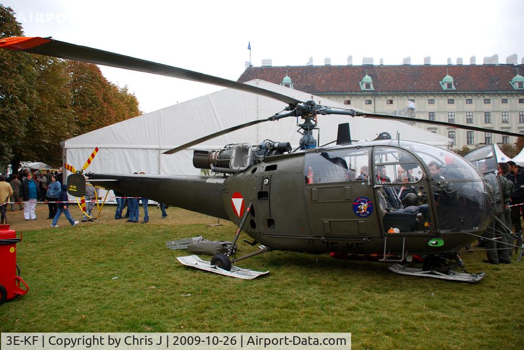 3E-KF, Aérospatiale SA-316B Alouette III C/N 1460, Austrian Air Force Alouette