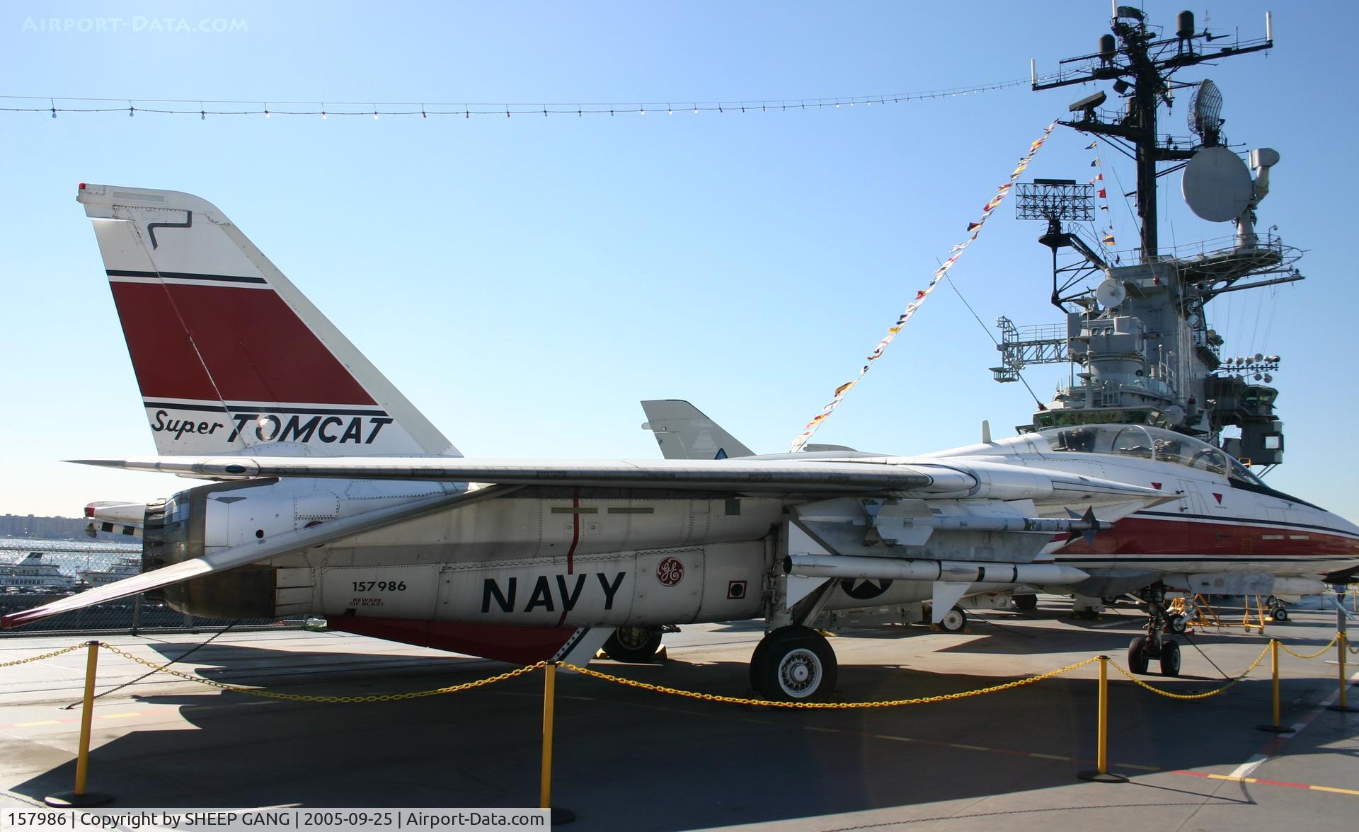157986, Grumman YF-14A Tomcat C/N 7, Intrepid Sea, Air & Space Museum