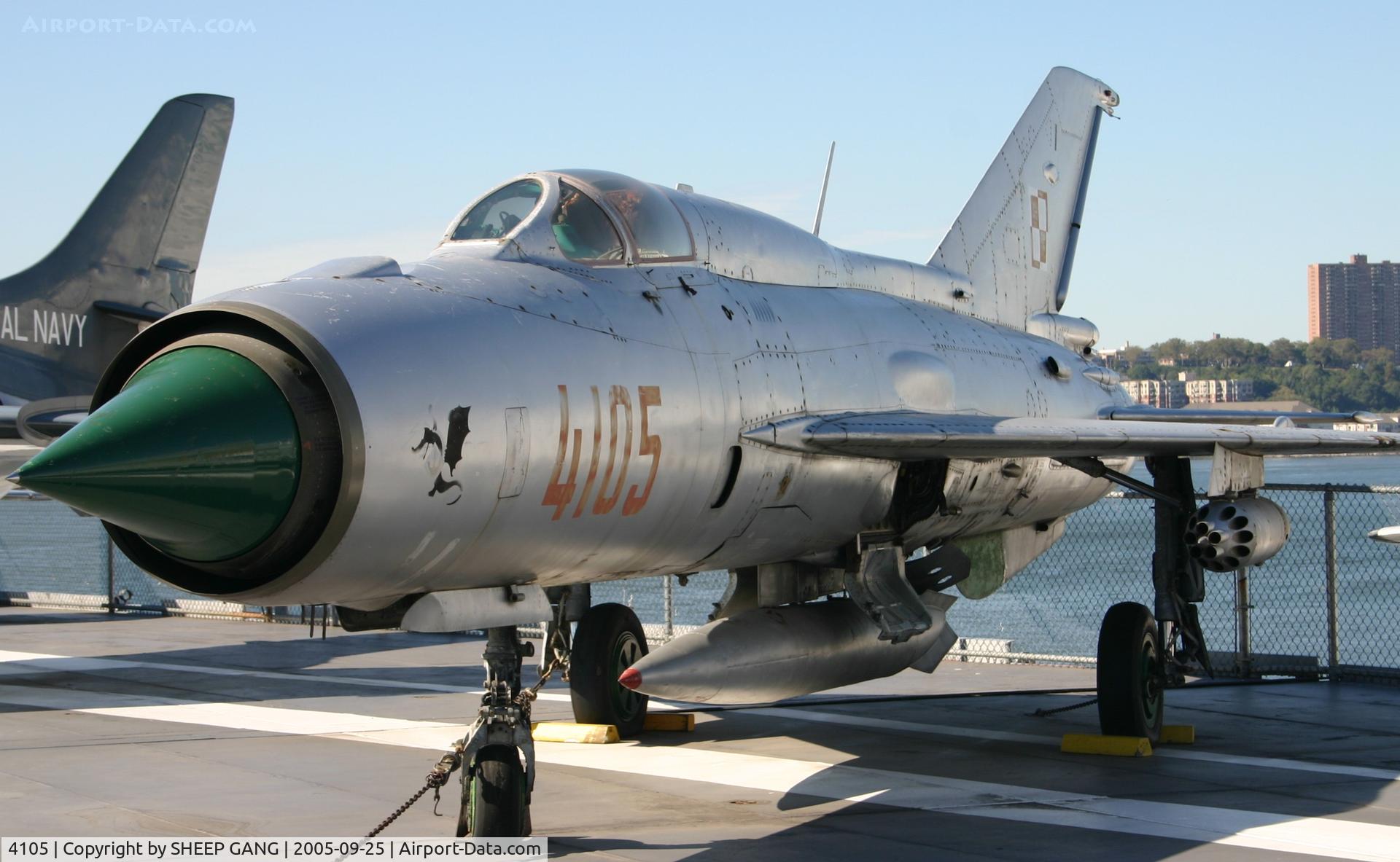 4105, Mikoyan-Gurevich MiG-21PFM C/N 94A4105, MIG-21 Fishbed