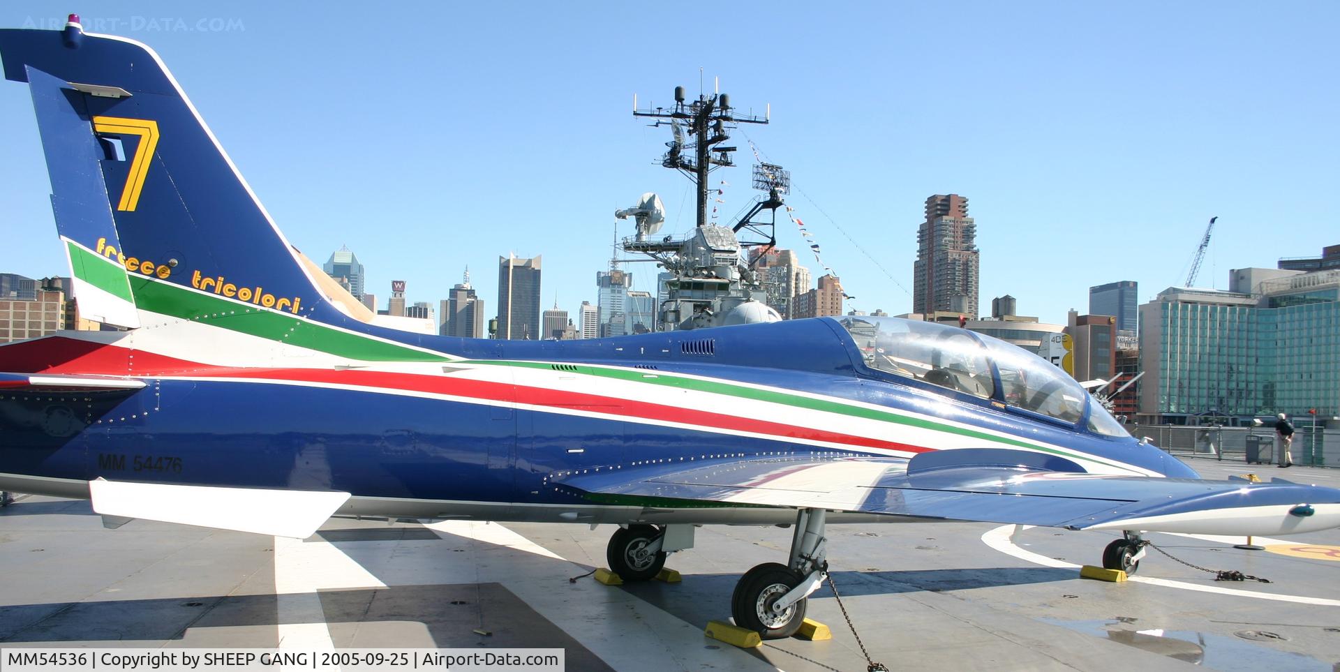 MM54536, Aermacchi MB-339A C/N 6743/138/AD016, Trecce Tricolori Team