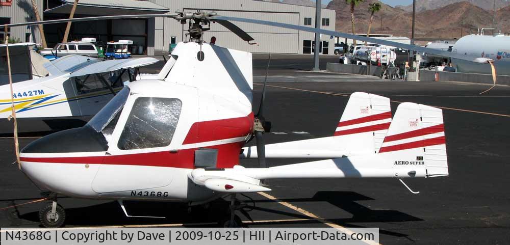 N4368G, 1972 Mcculloch J-2 C/N 078, Lake Havasu AZ