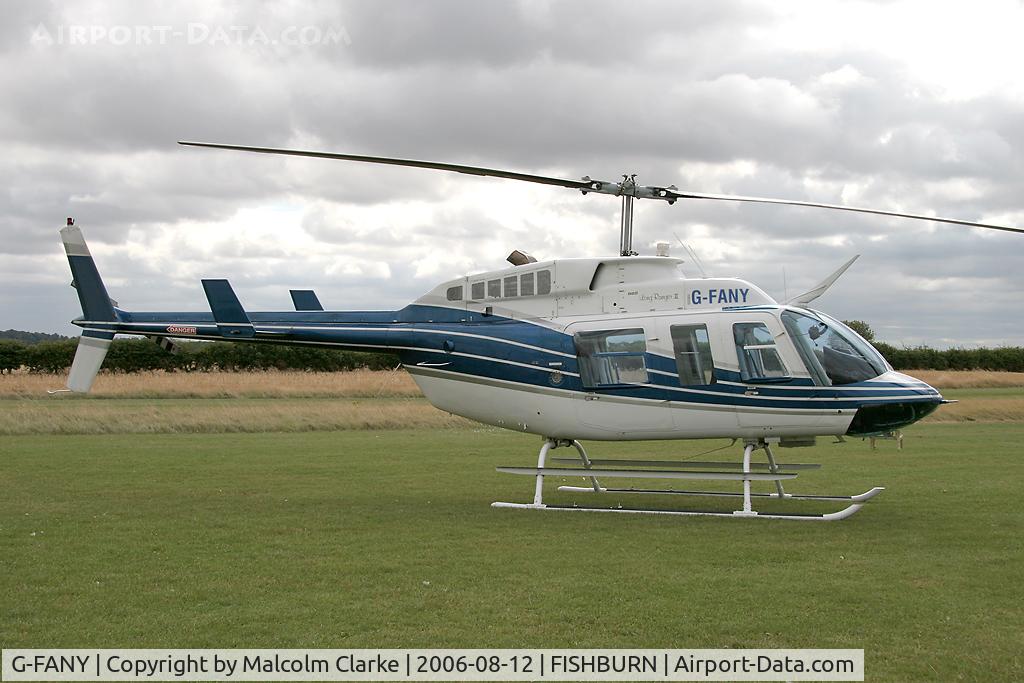 G-FANY, 1980 Bell 206L-1 LongRanger II C/N 45368, Bell 206L-1 at Fishburn Airfield, Co Durham, UK in 2006.