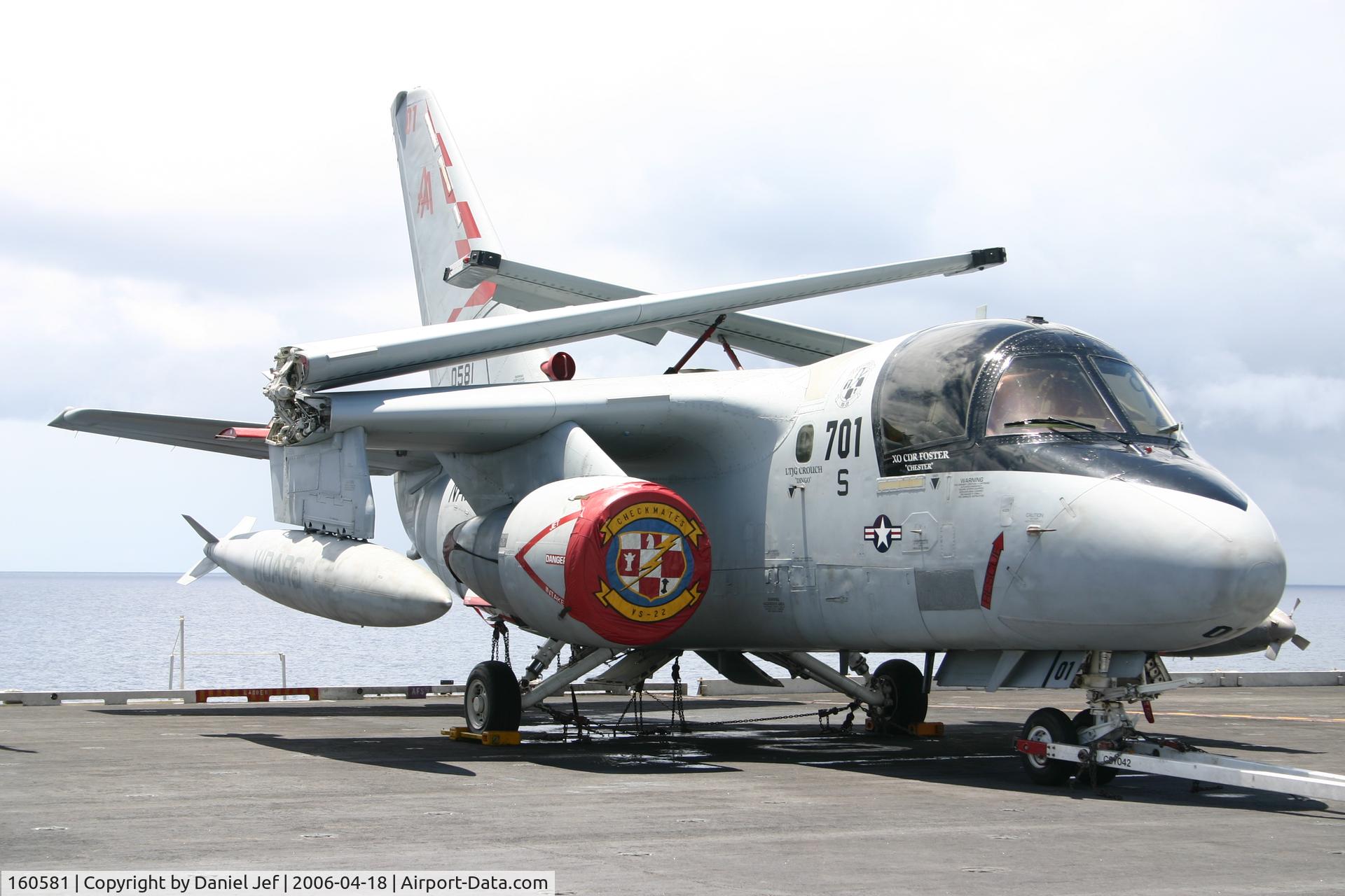 160581, Lockheed S-3A Viking C/N 394A-1161, USS George Washington