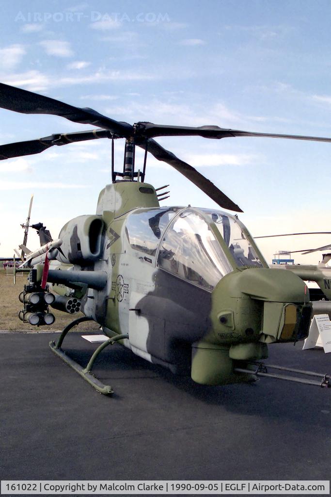 161022, Bell AH-1W Super Cobra C/N 26927, Bell AH-1W Super Cobra. At SBAC Farnborough 90.