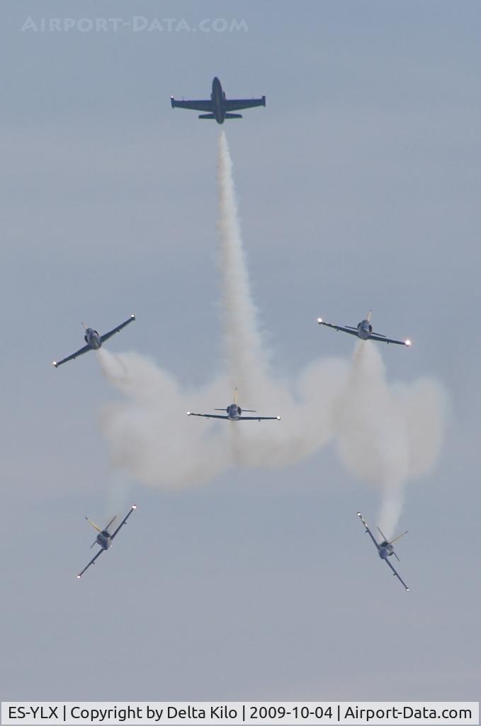 ES-YLX, Aero L-39 Albatros C/N 432905, Red Bull Air Race Barcelona-Breitling Jet Team