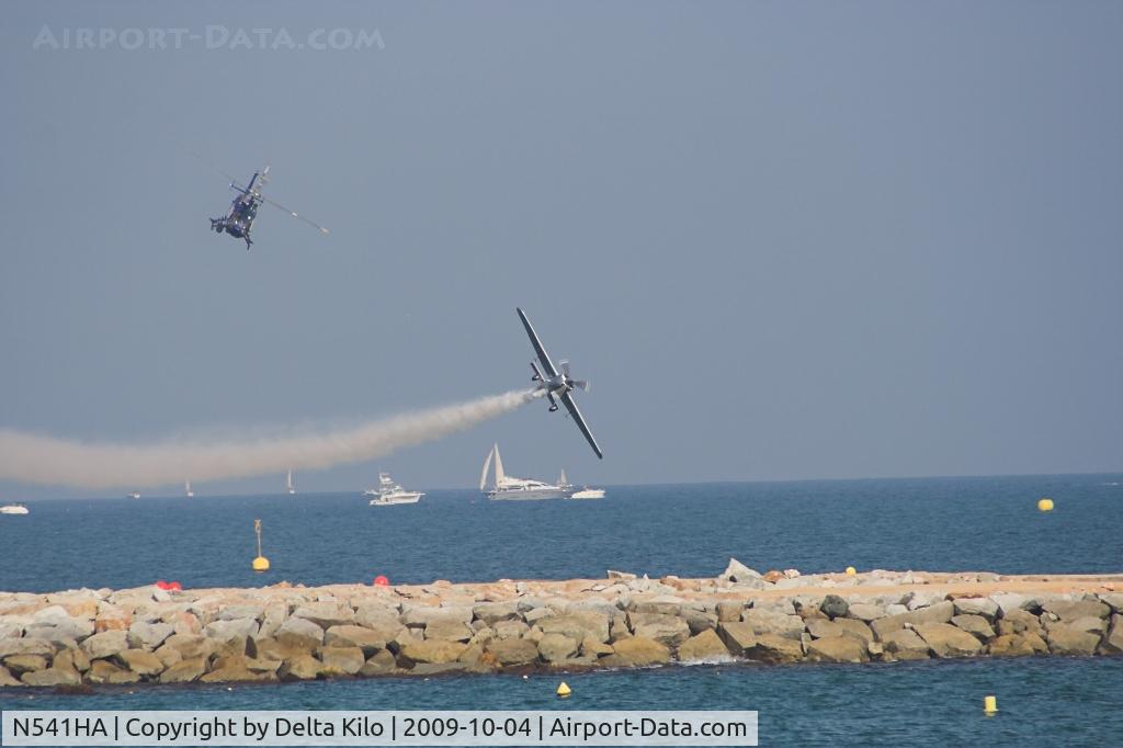 N541HA, 2008 Zivko Edge 540 C/N 0041A, Red Bull Air Race Barcelona-Hannes Arch