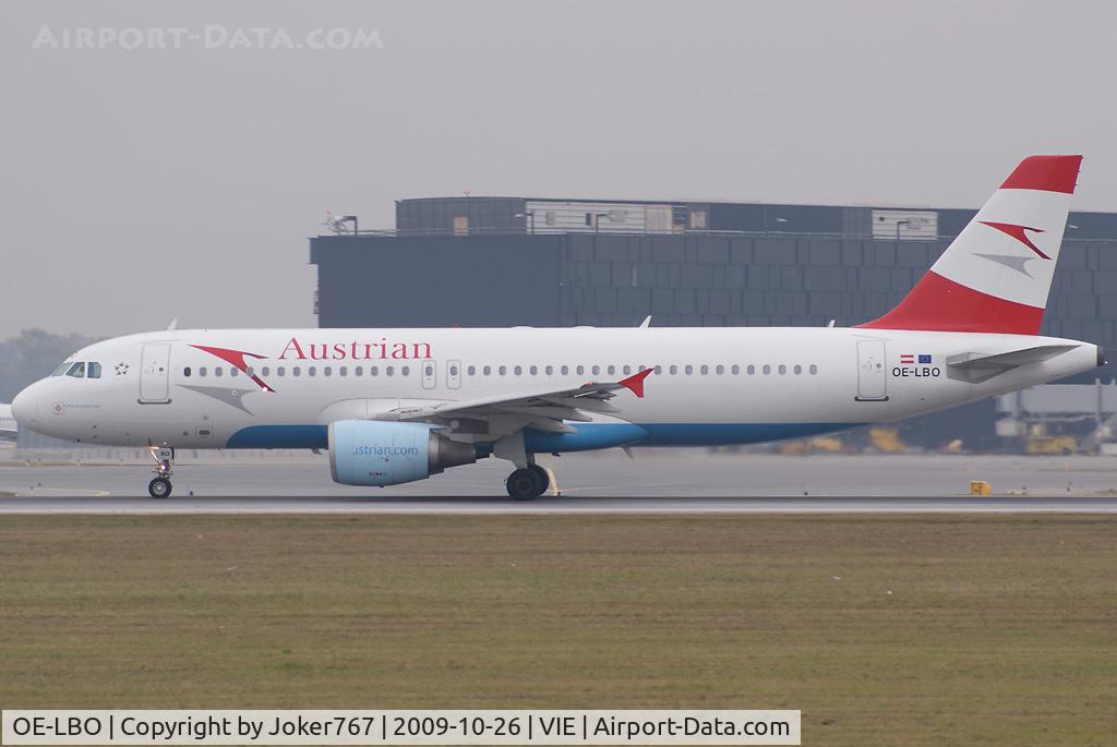 OE-LBO, 1998 Airbus A320-214 C/N 776, Austrian Airlines Airbus A320-214
