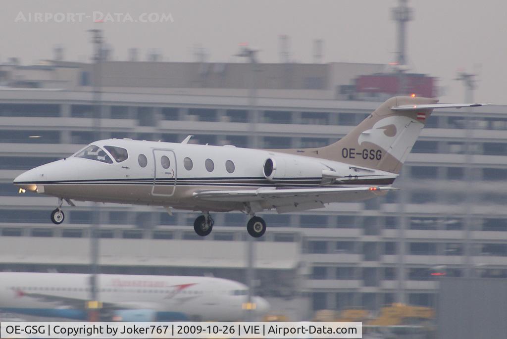 OE-GSG, 2004 Raytheon Hawker 400XP C/N RK-402, Private Raytheon Hawker 400XP
