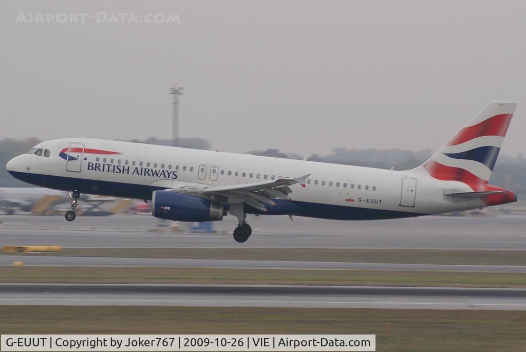 G-EUUT, 2007 Airbus A320-232 C/N 3314, British Airways Airbus A320-232