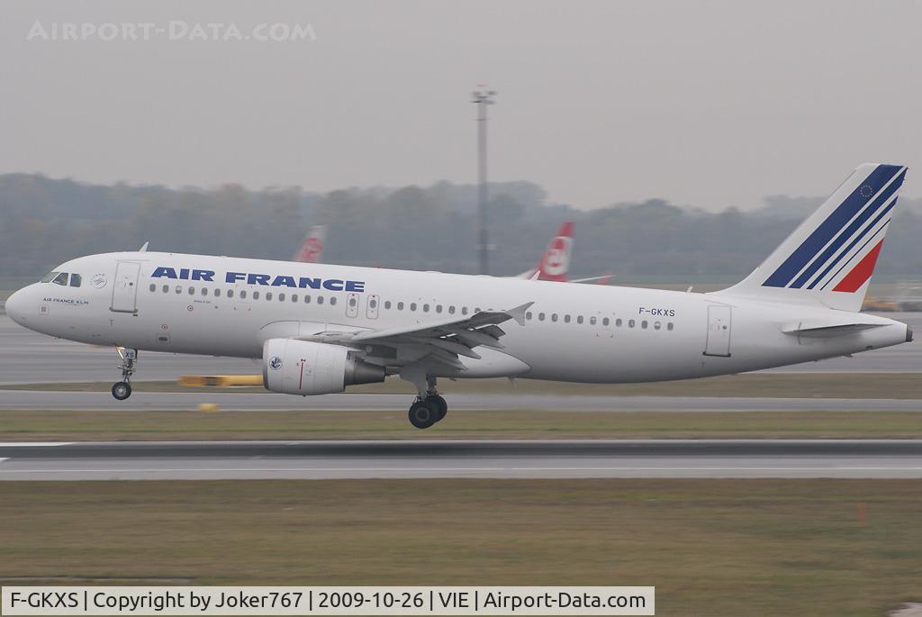 F-GKXS, 2009 Airbus A320-214 C/N 3825, Air France Airbus A320-211