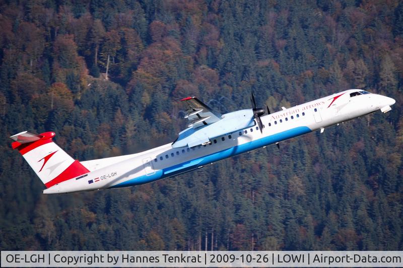 OE-LGH, 2002 De Havilland Canada DHC-8-402Q Dash 8 C/N 4075, Austrian arrows Dash8-Q400
