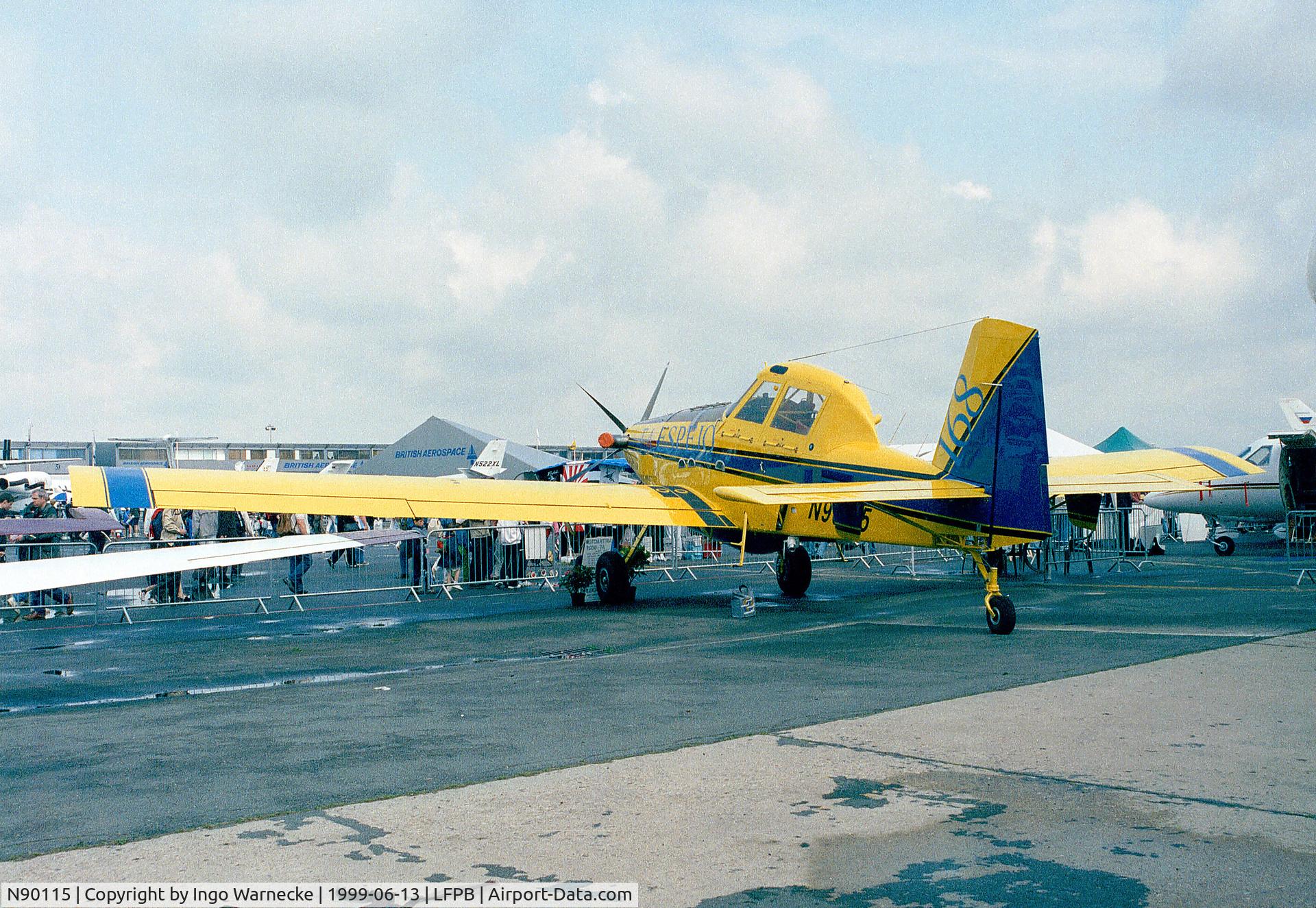 N90115, Air Tractor Inc AT-802 C/N 802-0080, Air Tractor AT-802 of T.A.Espejo at the Aerosalon 1999, Paris