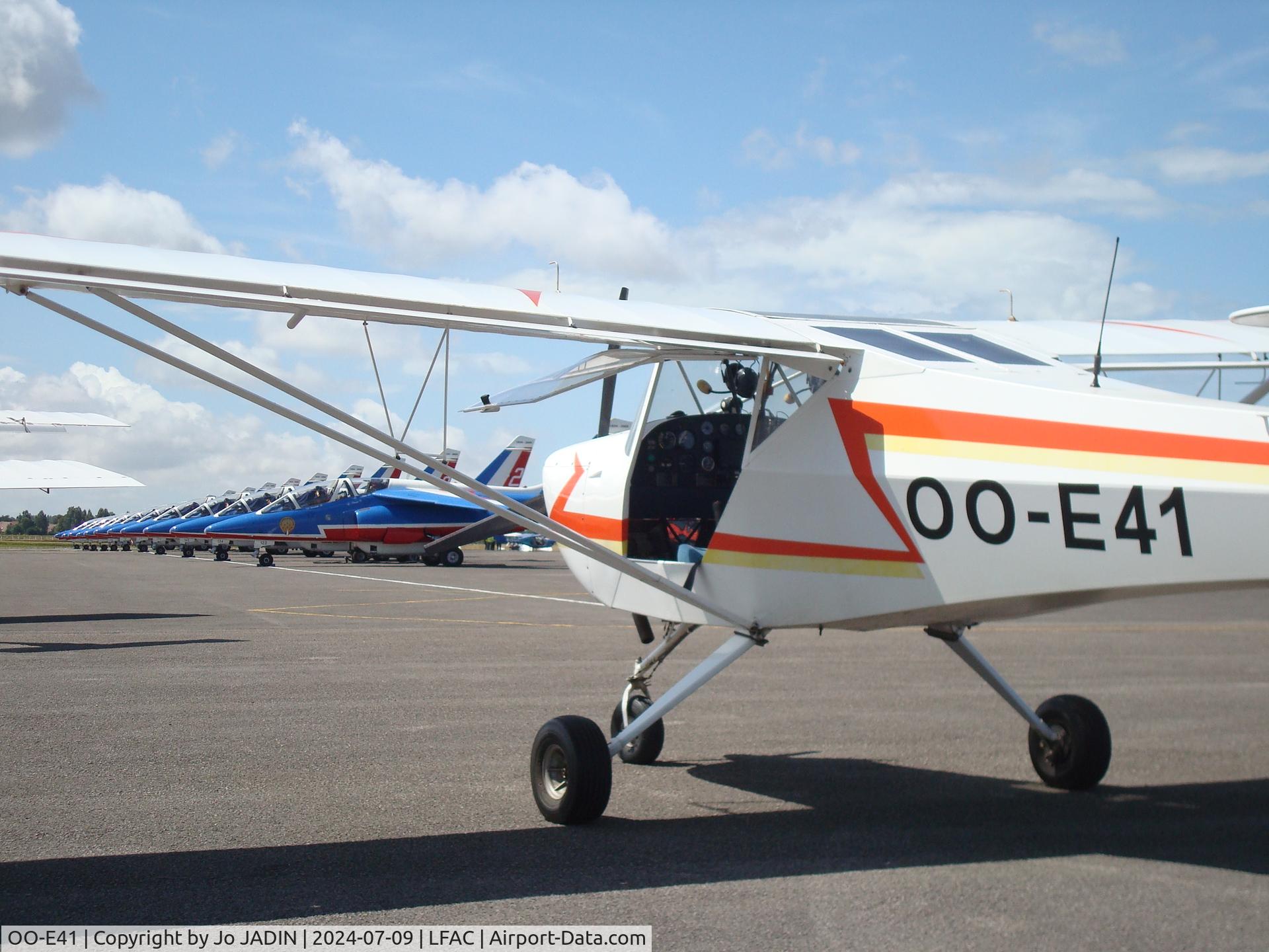 OO-E41, 2004 Aeropro Eurofox C/N 14803, calais airport : 100 ans Traversée Blériot Juillet 2009