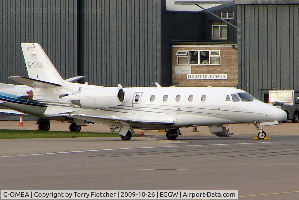 G-OMEA, 2006 Cessna 560XL Citation XLS C/N 560-5610, Marshalls Cessna Excel at Luton