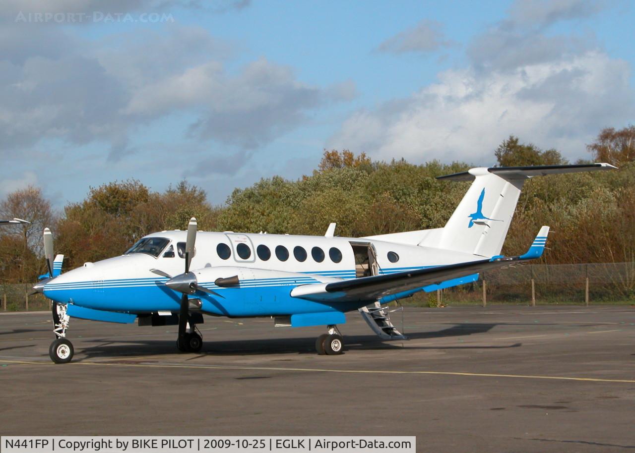 N441FP, 1992 Beech B300 King Air C/N FL83, PARKED IN SLOT 2