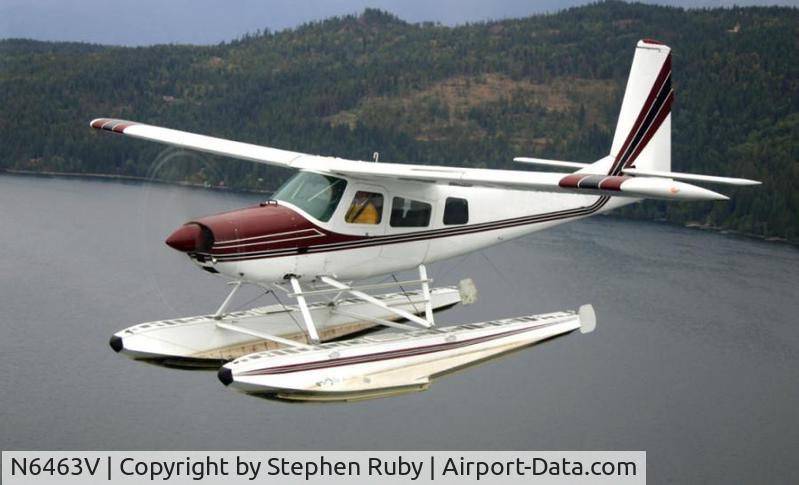 N6463V, 1966 Helio H-295-1200 Super Courier C/N 1233, Helio Super Courier w/PK-3500 floats