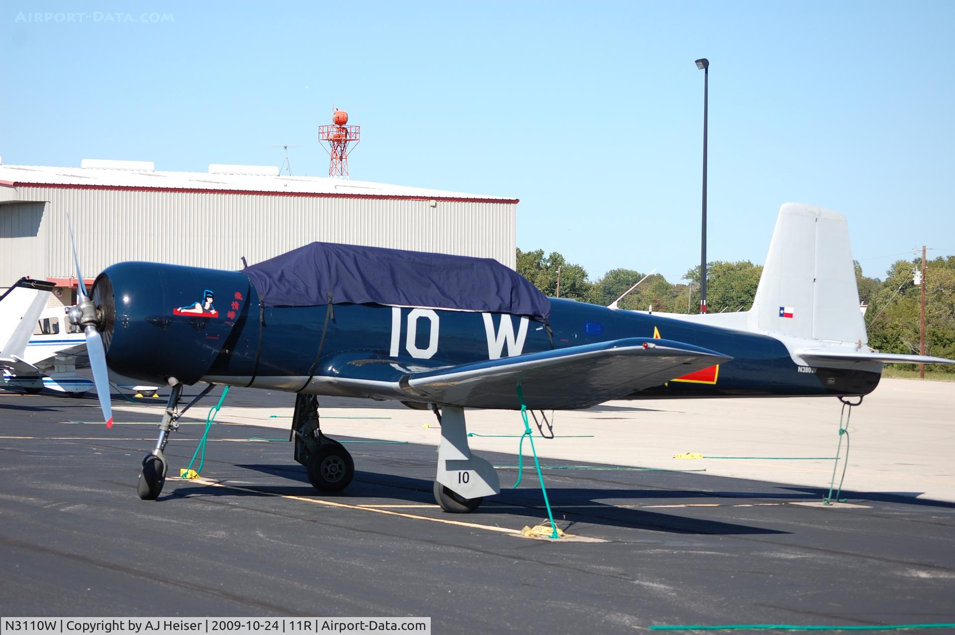 N3110W, 1965 Nanchang CJ-6A C/N 1332014, N3110W on the ramp at 11R