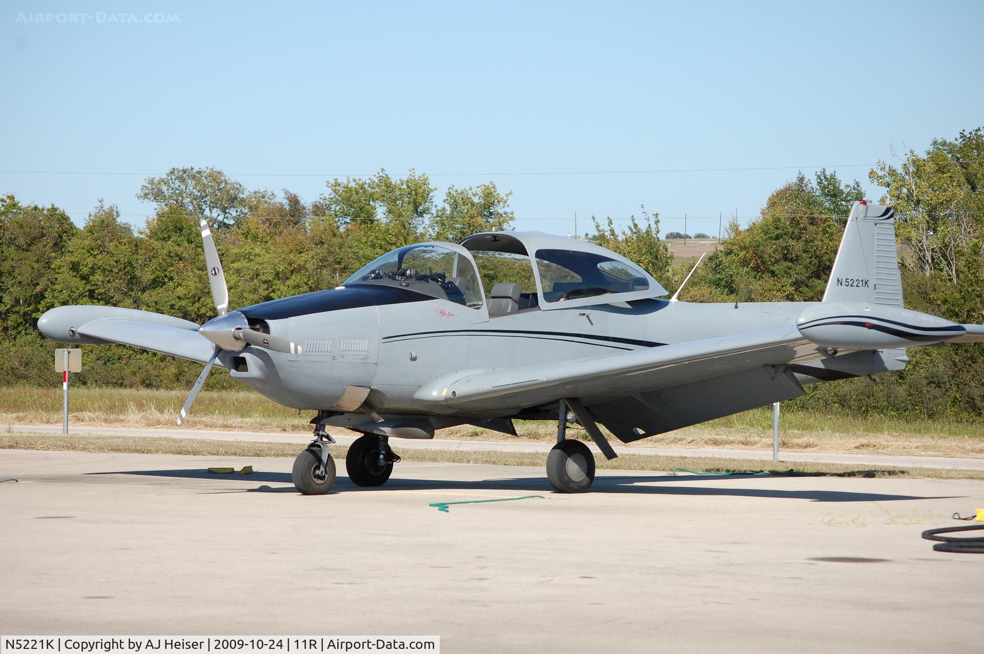 N5221K, 1950 Ryan Navion B C/N NAV-4-2121B, N5221K on the ramp at 11R