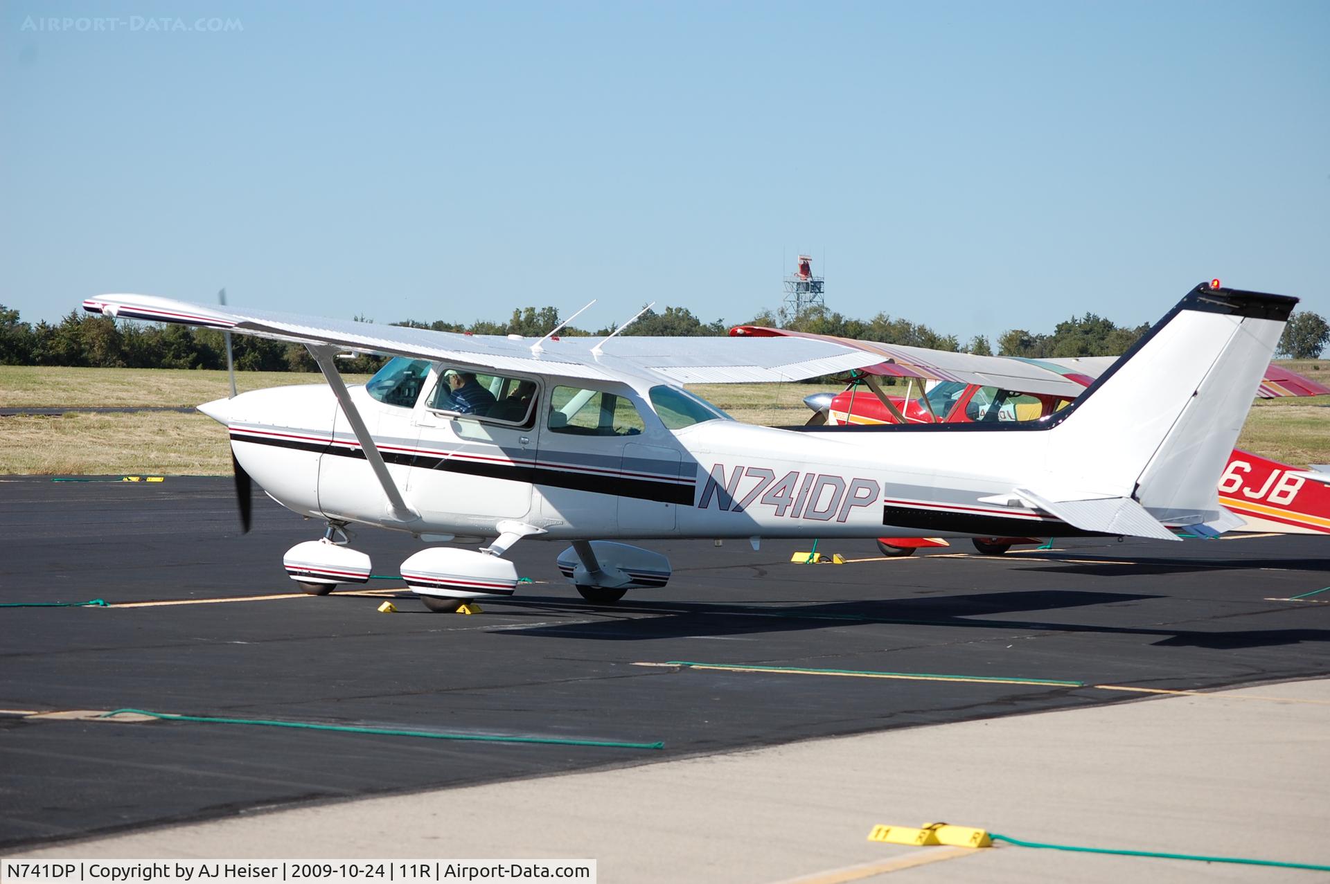 N741DP, 1974 Cessna 172M C/N 17264611, N741DP on the ramp at 11R