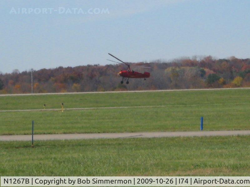 N1267B, 1932 Pitcairn PA-18 C/N G-65, Flying the Pitcairn at Urbana, Ohio.