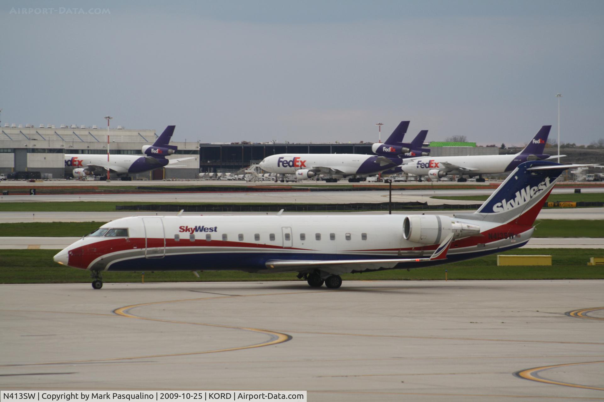 N413SW, 1996 Canadair CL-600-2B19 Regional Jet CRJ-100LR C/N 7102, CL-600-2B19