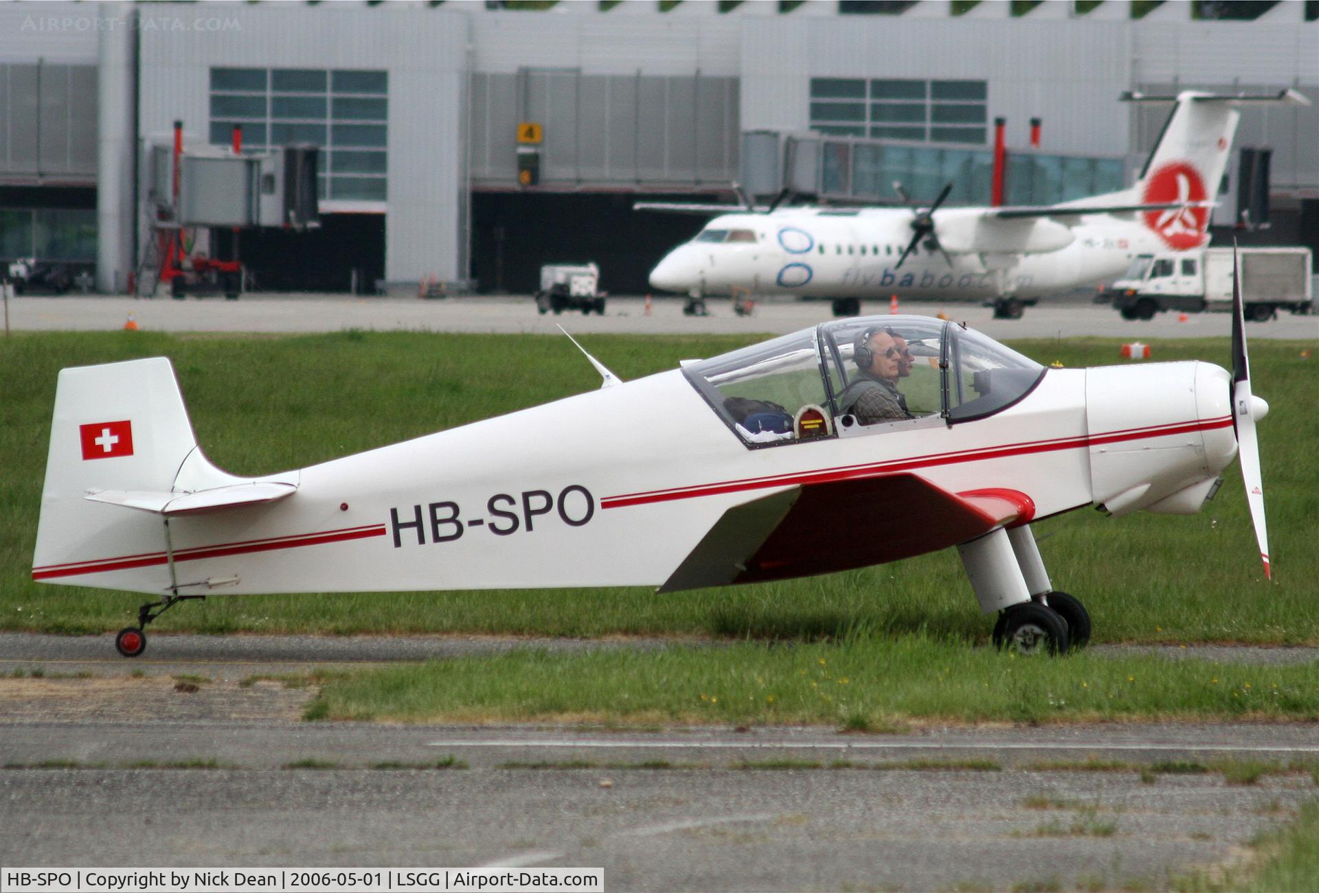 HB-SPO, 1957 SAN Jodel D-117 C/N 605, LSGG