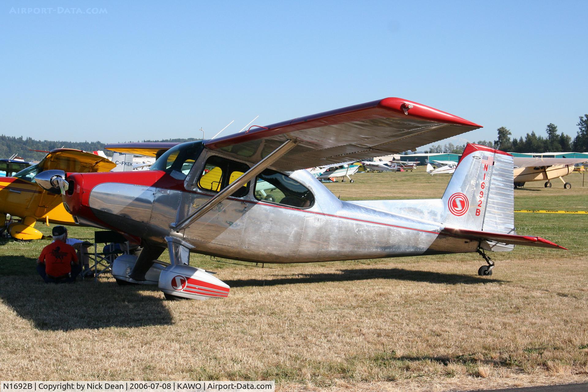N1692B, 1949 Luscombe 11A Sedan C/N 11-198, KAWO