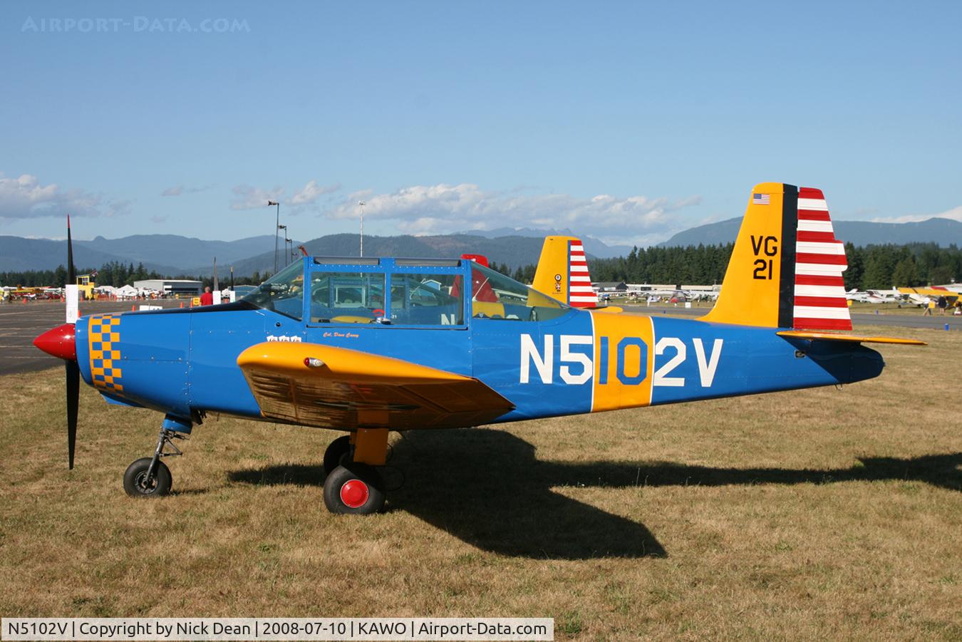 N5102V, 1958 Morrisey 2150 C/N FP-2, KAWO
