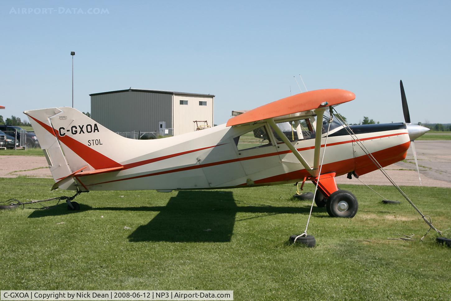 C-GXOA, 1977 Maule M-5-235C Lunar Rocket C/N 7098C, NP3 Arnprior Quebec