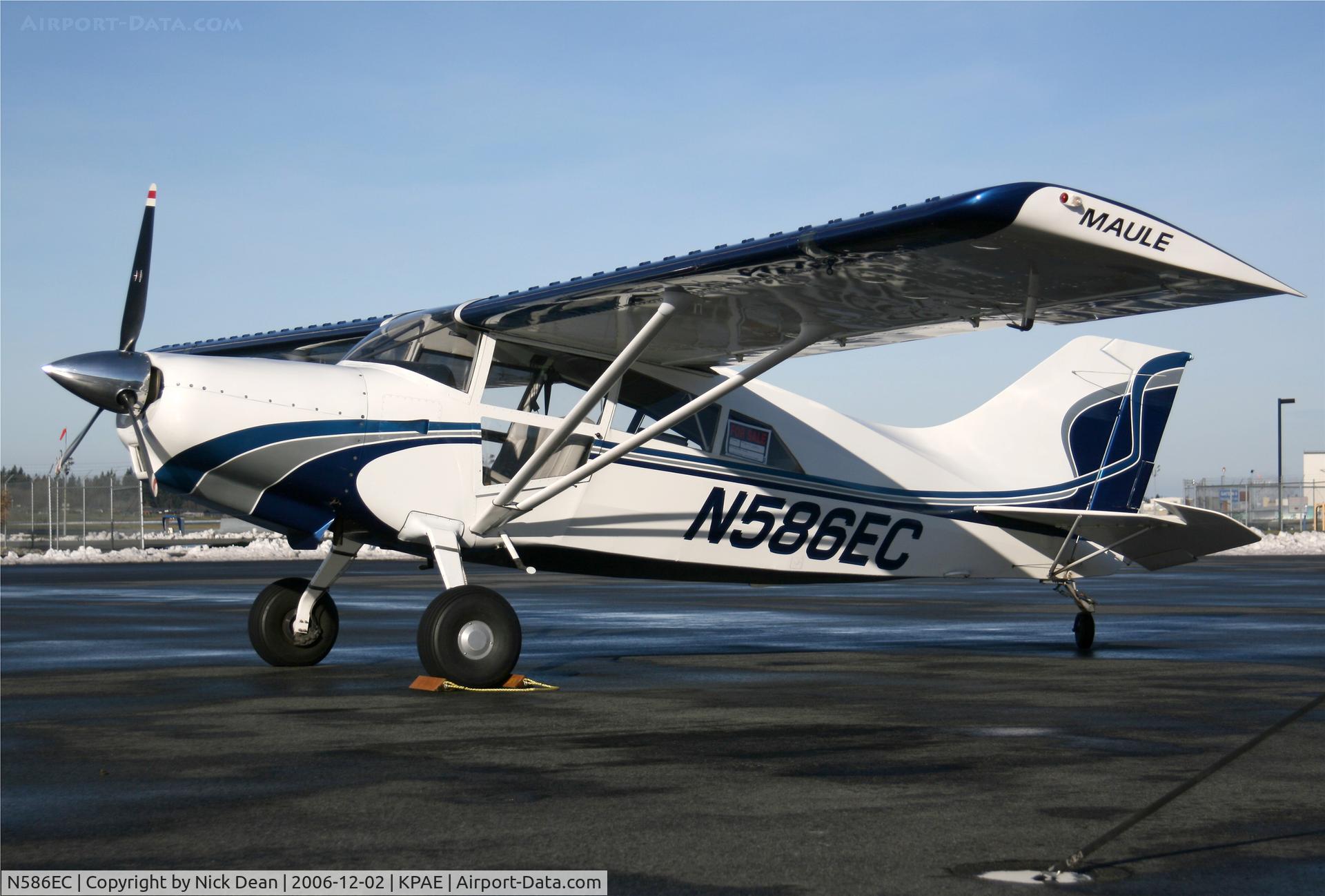 N586EC, 1998 Maule M-7-235C Orion C/N 21053C, KPAE