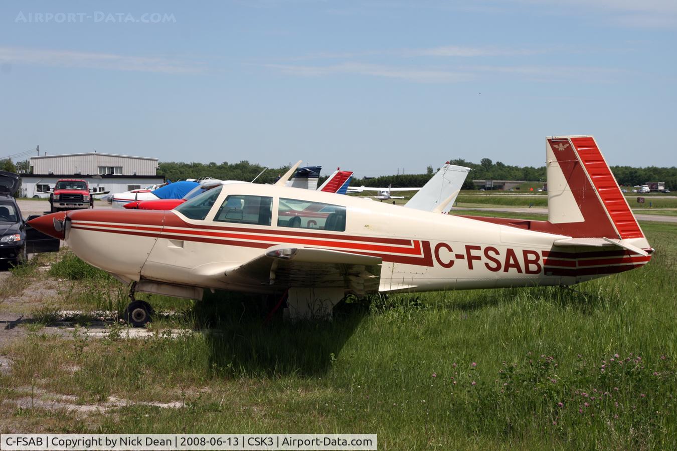C-FSAB, 1983 Mooney M20K C/N 25-0757, CSK3 Mascouche Quebec