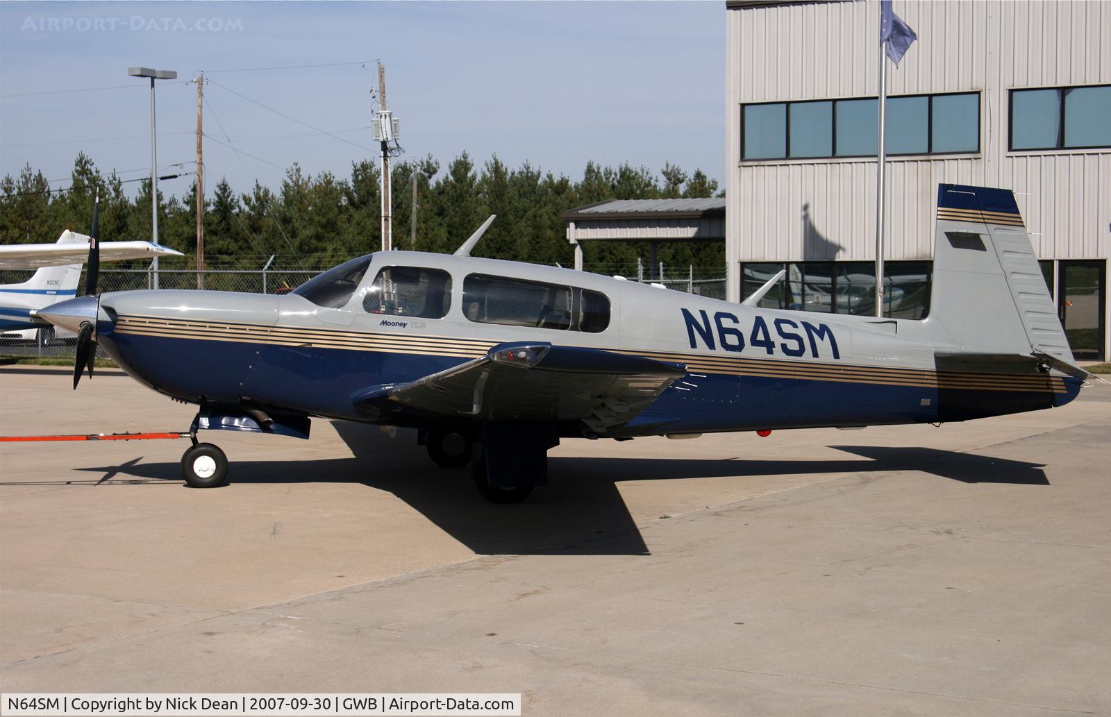 N64SM, 1995 Mooney M20M Bravo C/N 27-0197, KGWB