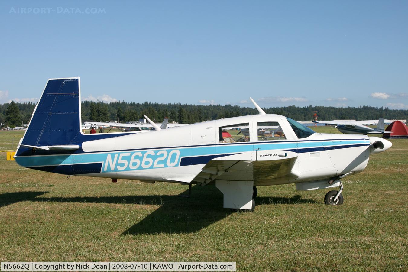 N5662Q, 1965 Mooney M20E C/N 687, KAWO