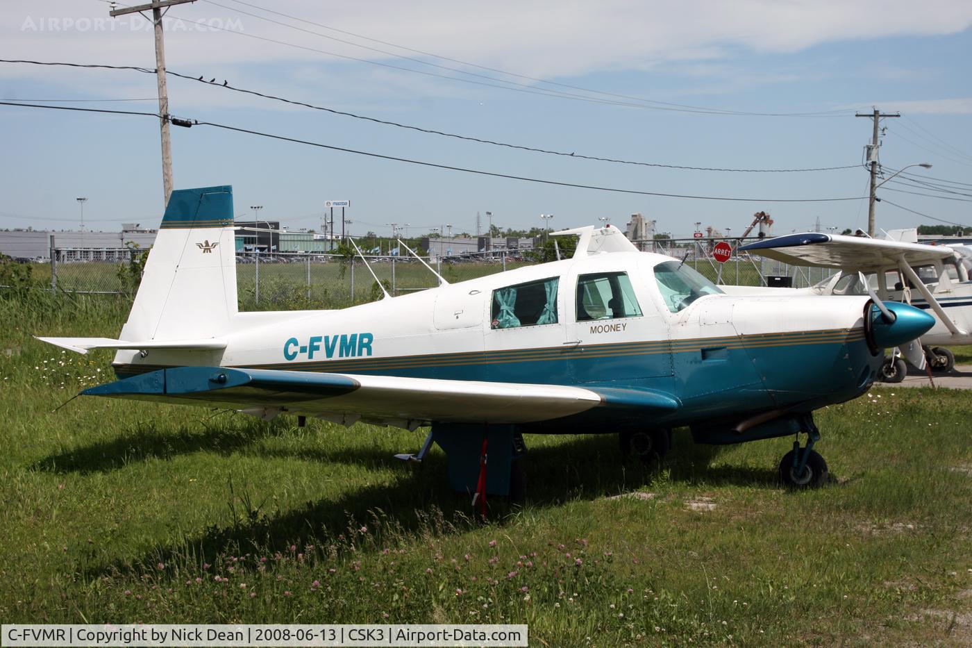 C-FVMR, 1966 Mooney M20E C/N 1297, CSK3 Mascouche Quebec
