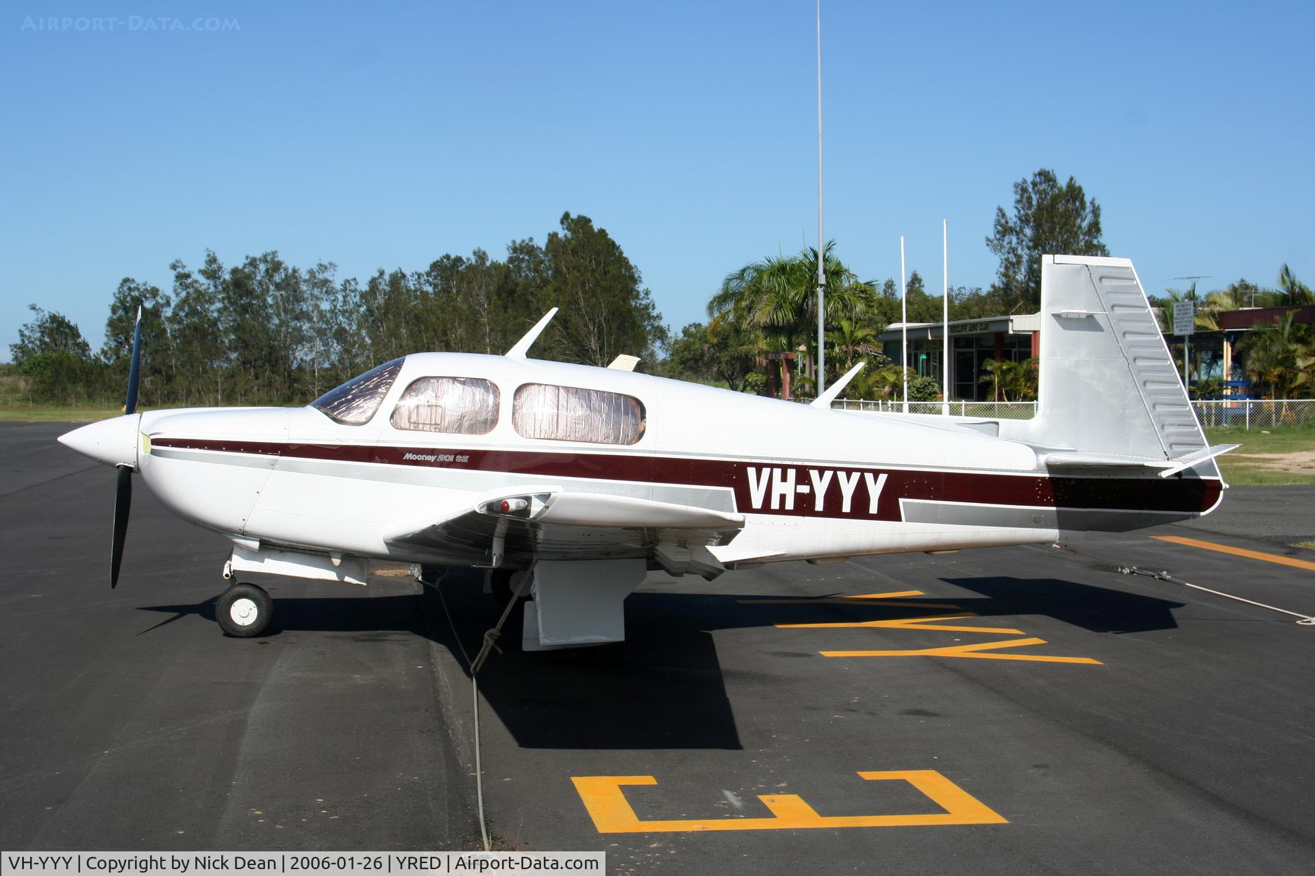 VH-YYY, 1989 Mooney M20J 201 C/N 24-3102, YRED