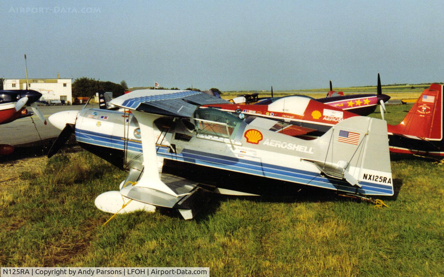 N125RA, 1981 Pitts S-1 Special C/N RA-1, Scanned print taken at world aero