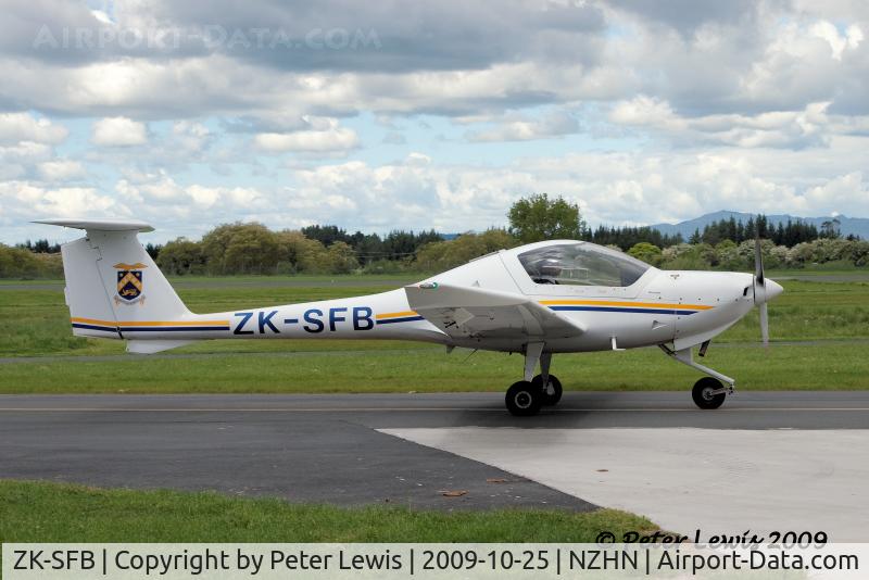 ZK-SFB, Diamond DA-20C-1 Eclipse C/N C0026, CTC Aviation Training (NZ) Ltd., Hamilton